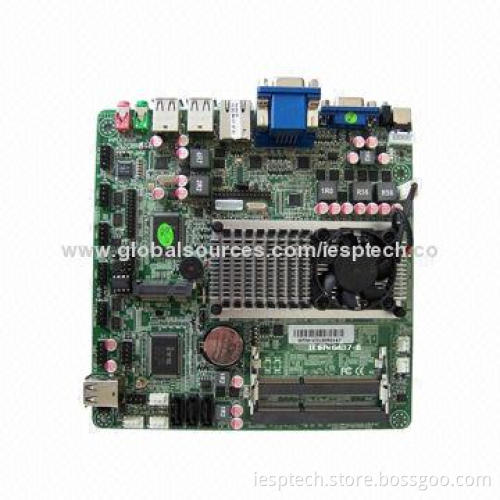 Industrial Mini-ITX Motherboard, Onboard 1037U CPU/4 x COM/3 x VGA/LVDS/8 x USB/12V DC IN
